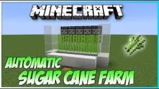 MINE CRAFT SUGARCANE FARM