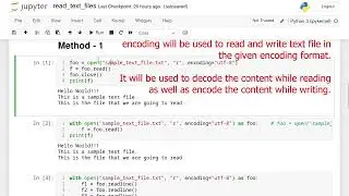 Read text file in Python using 