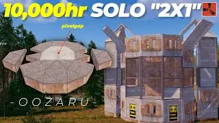 OOZARU 2X1 | Sneaky PIXELGAP 2 Bunker Hidden Loot SOLO/DUO Base RUST