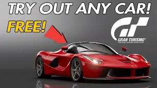 TEST DRIVE  Cars For FREE  In GT Sport | How to try out cars WITHOUT BUYING|Gran Turismo Sport 2020