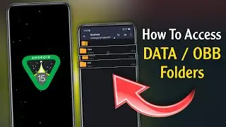 How To Access Data/OBB Folders On Android 15 | Data/OBB Folders Not Showing On Z Archiver