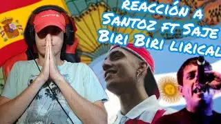 Español reacciona a Biri Biri Lirical - Santoz ft Saje *Los locos de la métrica*