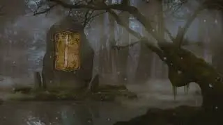 Rune Isa. Norse Runes.