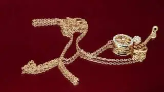 Позолоченное колье 