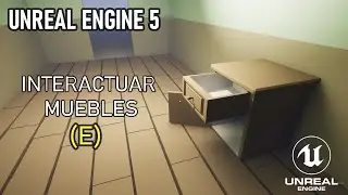 UNREAL ENGINE 5 Como Abrir y Serrar Armarios(INTERACCIONES) Tutorial "Español"