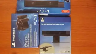 Распаковка Camera PS4,DUALSHOCK 4 Charging Station