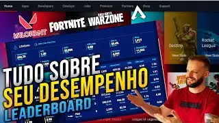 Tracker.gg - Como ver TODAS as Informações da Suas Gameplay em muitos JOGOS!