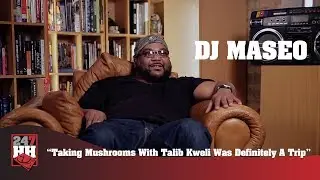 DJ Maseo - Taking Mushrooms With Talib Kweli Was Definitely A Trip (247HH Wild Tour Stories)