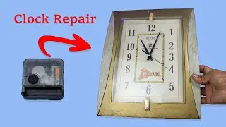 Old Wall Clock Repair At Home