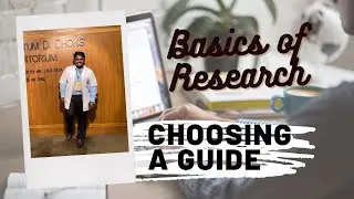 HOW TO CHOOSE A GUIDE | BASICS OF RESEARCH 101 | BY ROHIT PEREIRA |