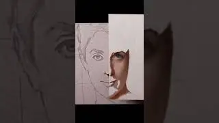 Drawing ✍️ vs 🎨 Painting (Sargent copy) 