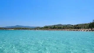 Lagonisi beach on Sithonia, Greece
