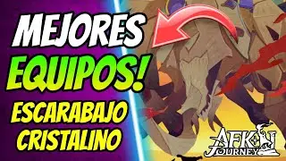 ▶️ HAZ MAS DAÑO!! - MEJORES EQUIPOS PARA ESCARABAJO CRISTALINO  🔮AFK Journey 🔮