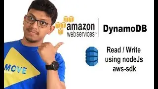Read and Write to DynamoDB using NodeJs (aws-sdk)