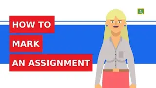 How to mark an assignment with an attachment in Google Classroom?