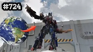 How to find Optimus prime in google earth and google map #724 #optimusprime #transformers