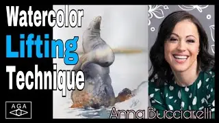 Watercolor Lifting Technique And Tips By Anna Bucciarelli #watercolor #art
