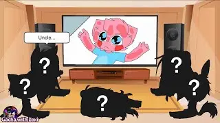 |Gacha Club| 🐷 Piggy ships children react to Piggy Memes Part 1 |Gacha Life|