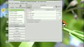 Using Synaptic to Update CrunchBang
