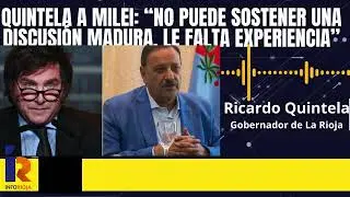 Ricardo Quintela criticó a Mile: 