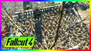 1000 RADROACHES vs 1 DEATHCLAW - FALLOUT 4 BATTLES (Legendary Mythic Deathclaw)