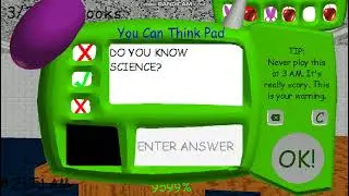 baldi's basics but 3 notebooks