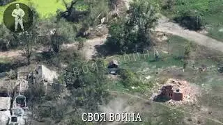БОЕВАЯ РАБОТА СпН.ВС.РФ. Уничтожение опорного пункта ВСУ.