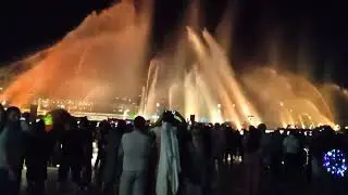 САМЫЙ БОЛЬШОЙ МУЛЬТИМЕДИЙНЫЙ ФОНТАН В РОССИИ.Город Дербент .