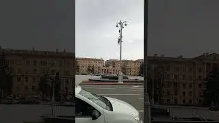 Минск. Площадь Победы, проспект Независимости