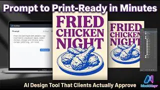 From Text Prompt to Editable Design File in 90 Seconds — MockMapr Demo