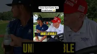 President Trump loves his trees #golf