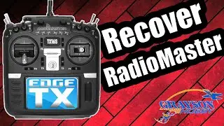 😲How to Recover | Install EdgeTx on RadioMaster Tx16