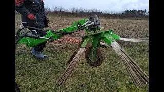 Sprzątamy w sadzie - regulacja wygarniacza