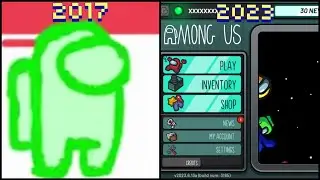 The Entire Evolution of Among us (2017-2023)