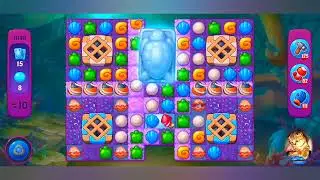 фишдом 2023  #  11148 уровень - прохождение без бустеров # Fishdom,   11148  level - no Boosters.