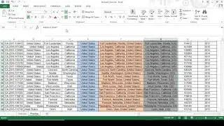 Excel Exercice 3-TRIM, CONCATENATE, SUBSTITUTE, RIGHT & MID | Excel formulas and functions