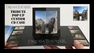 Dream Theater Tribute Custom Pop-up CD Case for A View from the Top of the World!