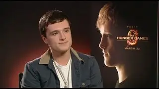 Josh Hutcherson on filming The Hunger Games