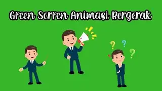 Green Screen Animasi Orang Berbicara || 