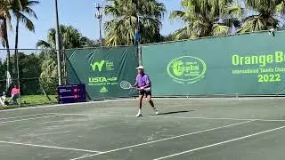 Rodrigo Pacheco Mendez 2022 Orange Bowl ITF Final