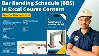 Bar Bending Schedule (BBS) #bbs #civilengineer #construction