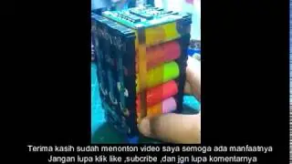 CARA MERAKIT ACCU DARI BATERAI BEKAS LAPTOP
