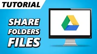 How to Share Files and Folders in Google Drive! (NEW 2022)