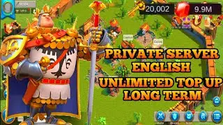 Open Rise Of Kingdoms Private Server Eng - Free Unlimited Recharge + Full Gems