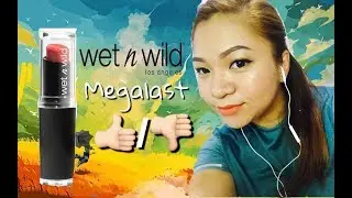 Wet n Wild Megalast Lip Color Review+First Impression | CherryPink