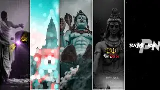 Mahadev Status Editing | Alight Motion Video Editing | Mahadev Status Alight Motion