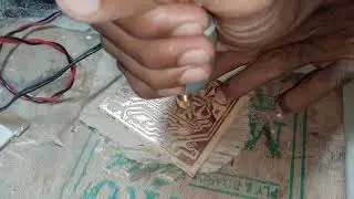 pcb hand drilling...