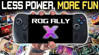 ROG Ally X | The BEST low Wattage Games