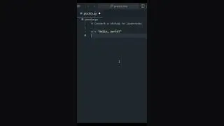 Convert a string to uppercase | 