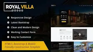 Royal Villa - Single Property HTML 5 Template | Themeforest Website Templates and Themes